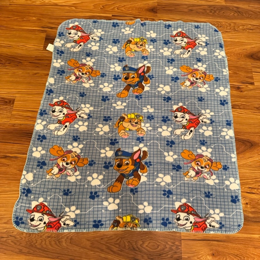 Paw Patrol Throw Baby Blanket 2017‎ Nickelodeon 48" X 42"